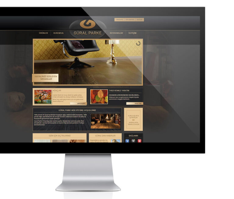 Güral Parke Web Tasarım