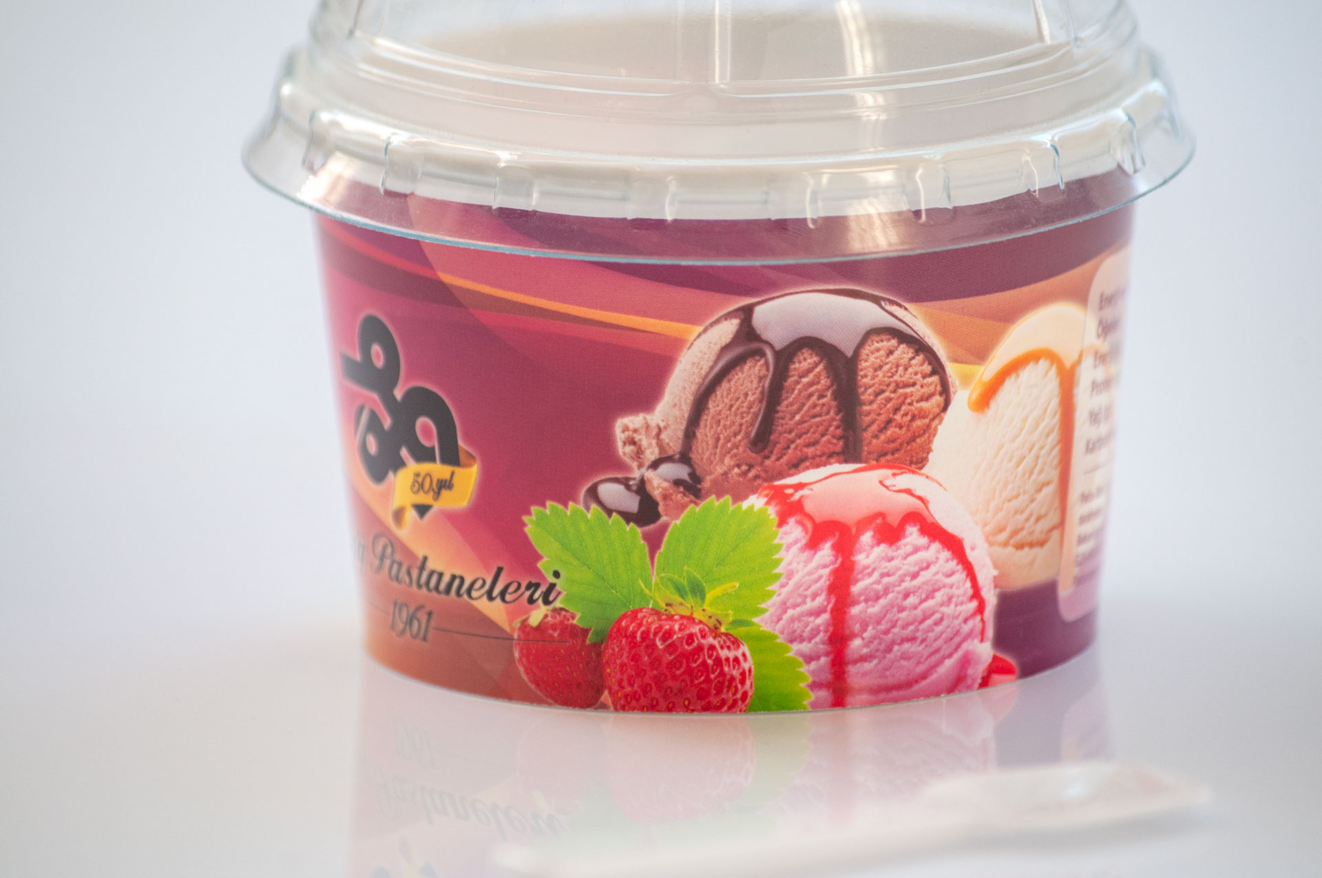 Bağ Dondurma Kabı Tasarımı - Viso