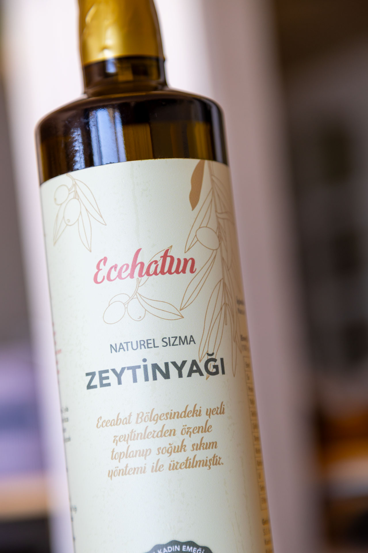 Ecehatun Zeytinyağı Etiket Tasarımı - Viso